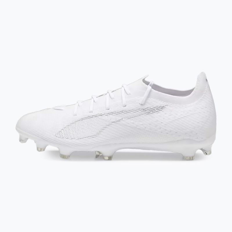 PUMA Ultra 5 Pro FG/AG futballcipő puma fehér/puma fehér 9
