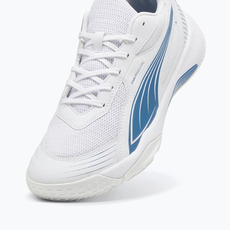 PUMA Solarflash III beltéri sportcipő puma fehér/kék horizon 5