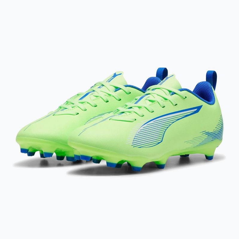 PUMA Ultra 5 Play FG/AG Jr pezsgőalma/puma fehér gyermek focicipő 10