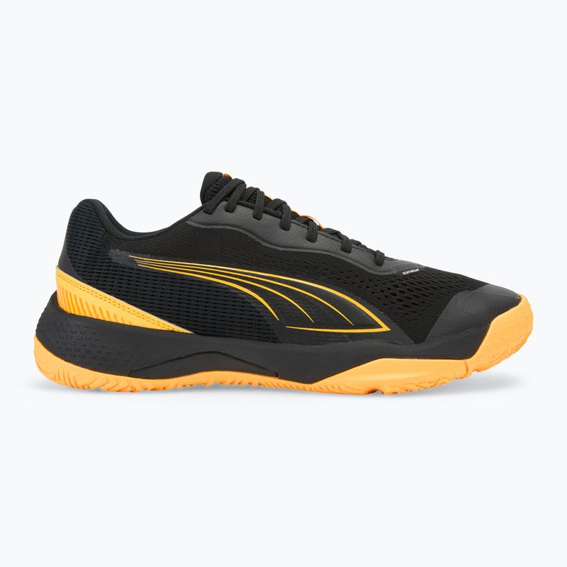 PUMA Solarstrike III beltéri sportcipő puma fekete/napsugár/puma fehér 2