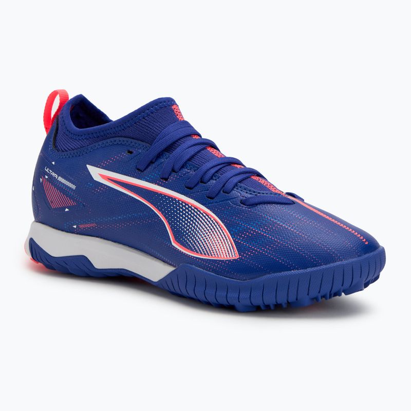 Gyerek focicipő PUMA Ultra 5 Match TT + Mid Jr lapis lazuli/puma white/sunset glow