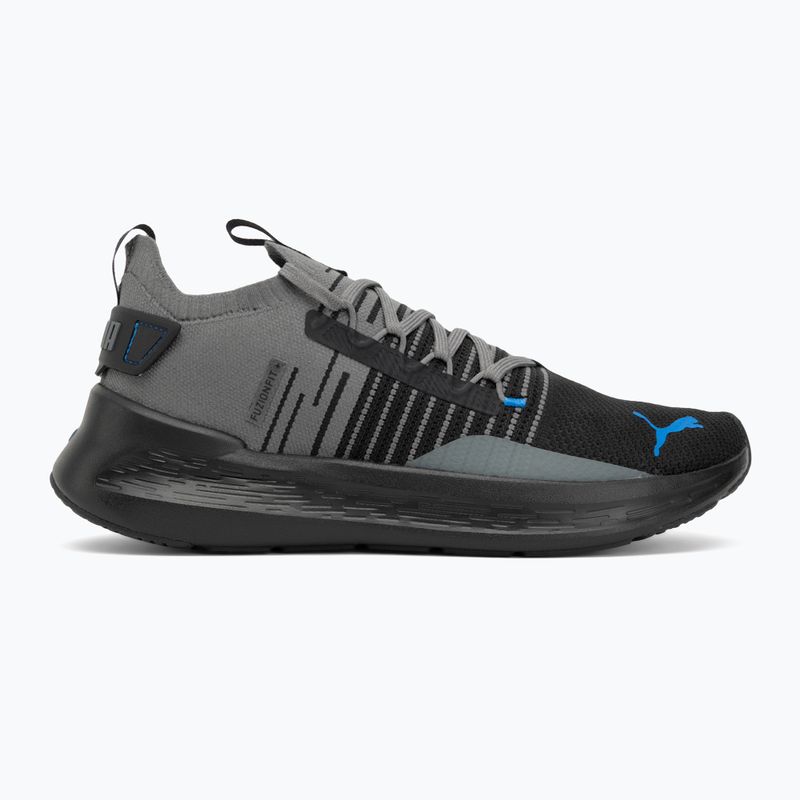 PUMA Softride Symmetry Fuzion futócipő puma fekete/hűvös sötétszürke/puma team royal 2