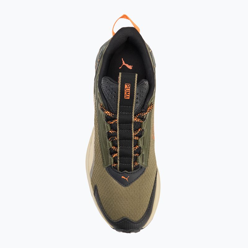 Férfi futócipő PUMA Extend Lite Trail landslide dark olive/puma black 5