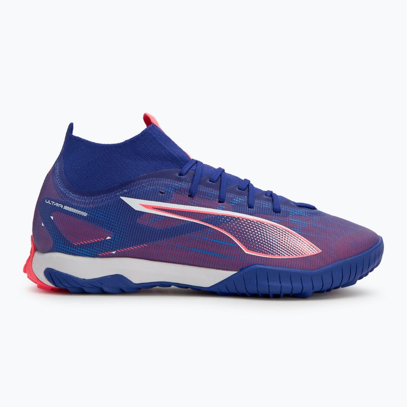 PUMA Ultra 5 Match+ TT lápisz lazuli/puma fehér/napsütéses fényű futballcipő 2