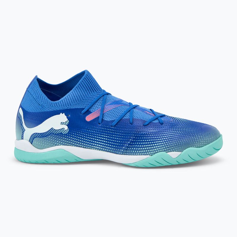 Futballcipő PUMA Future 7 Match It bluemazing/puma white/electric peppermint 2