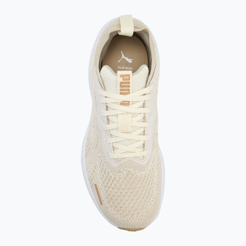 Női futócipő PUMA Skyrocket Lite Engineered frosted ivory/gold 5