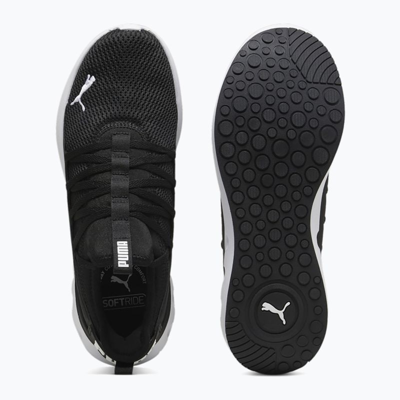 PUMA Softride Carson Fresh puma fekete/puma fekete/puma fehér futócipő 4