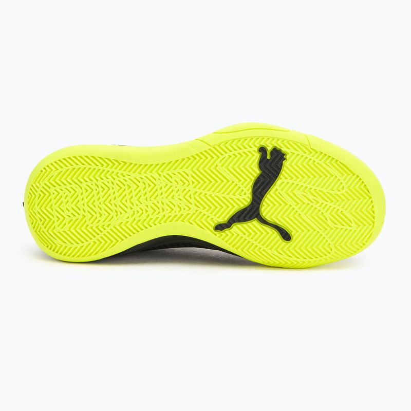 Férfi kosárlabda cipő PUMA Court Pro puma black/electric lime 4
