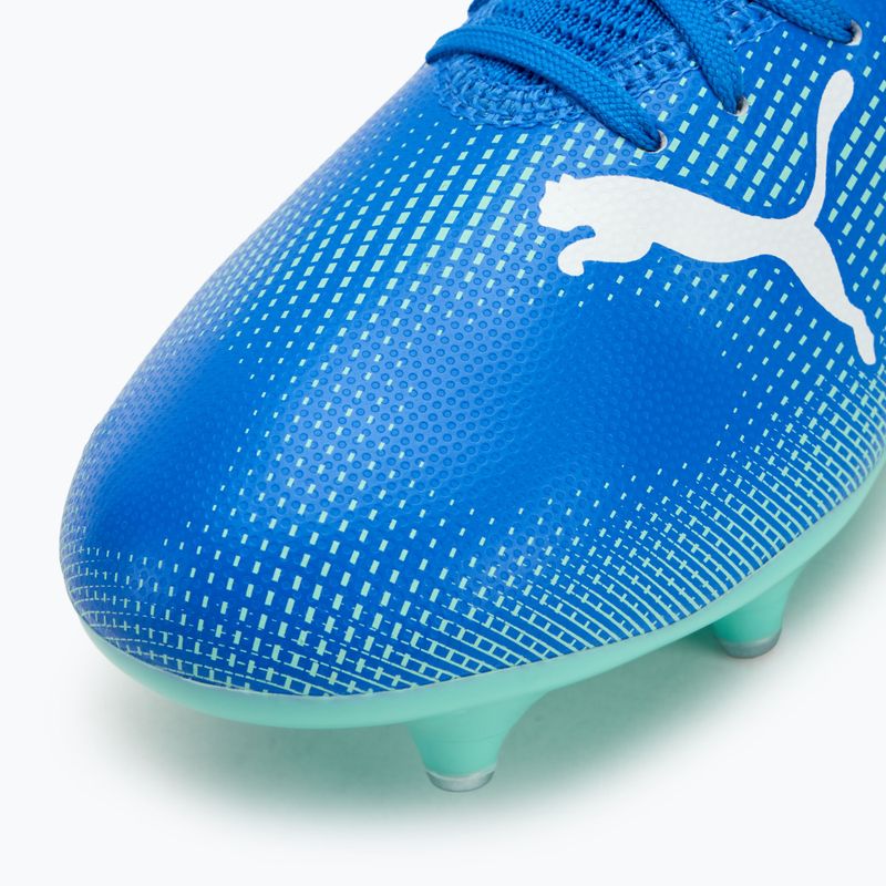 Futballcipő PUMA Future 7 Play MxSG hyperlink blue/mint/puma white 7
