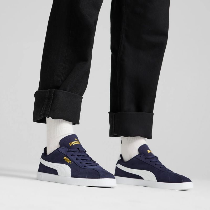 PUMA Club II cipő puma navy/puma fehér/puma arany 9