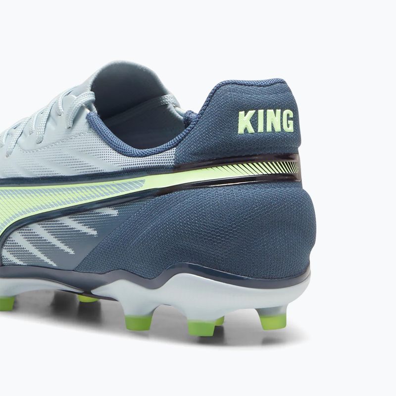 PUMA King Match FG/AG fagyos harmat/szeszes alma futballcipő 8