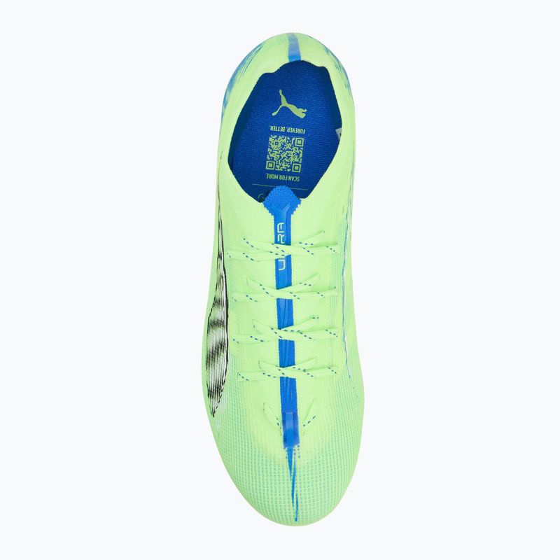 PUMA Ultra 5 Pro FG/AG pezsgőalma/puma fehér futballcipő 6