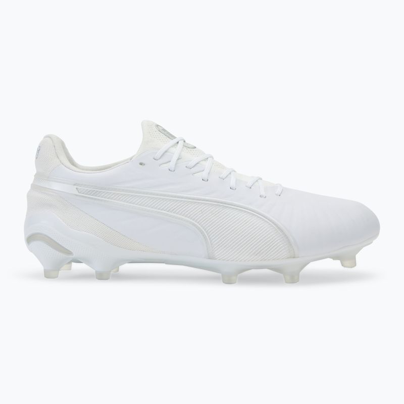 PUMA King Ultimate FG/AG futballcipő puma fehér/puma ezüst 2