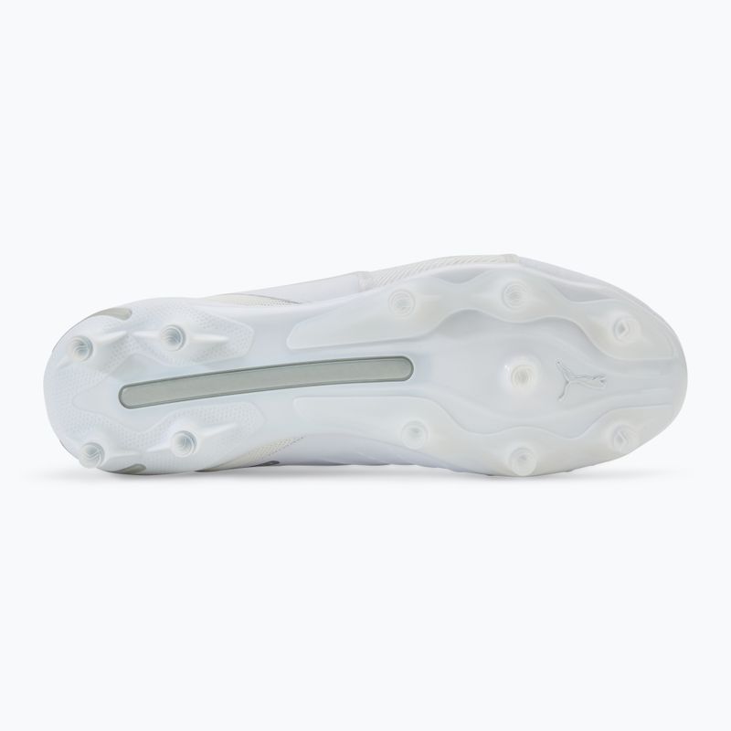 PUMA King Ultimate FG/AG futballcipő puma fehér/puma ezüst 4