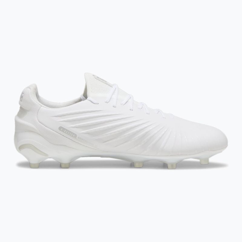 PUMA King Ultimate FG/AG futballcipő puma fehér/puma ezüst 10
