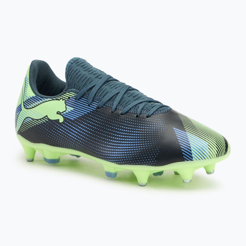 Futballcipő PUMA Future 7 Play MxSG grey skies/elektro purple