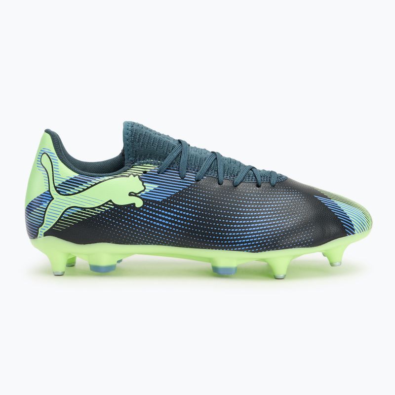 Futballcipő PUMA Future 7 Play MxSG grey skies/elektro purple 2