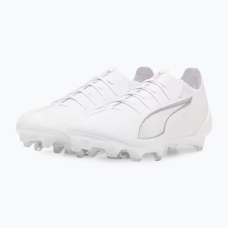 PUMA Ultra 5 Ultimate FG futballcipő puma fehér/puma fehér 8