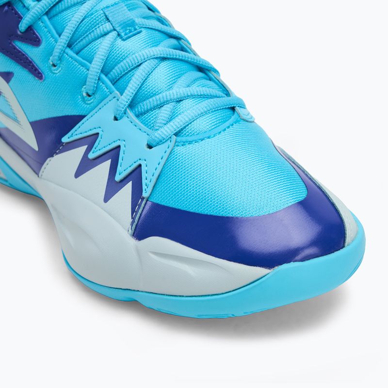 Kosárlabda cipő PUMA Genetics purple glimmer/bright aqua/strong gray/white 7