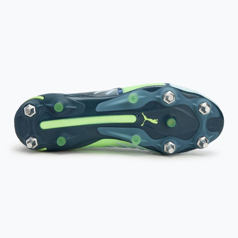 PUMA King Ultimate MxSG férfi futballcipő fagyott harmat/szeszes alma 4