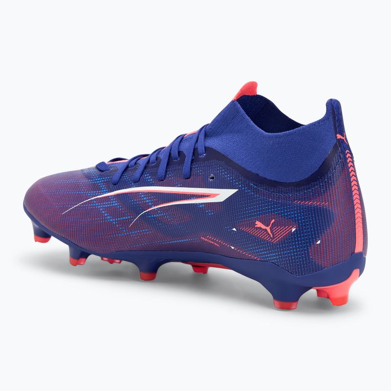 PUMA Ultra 5 Match+ FG/AG lapis lazuli/puma fehér/sunset gloe futballcipő 3