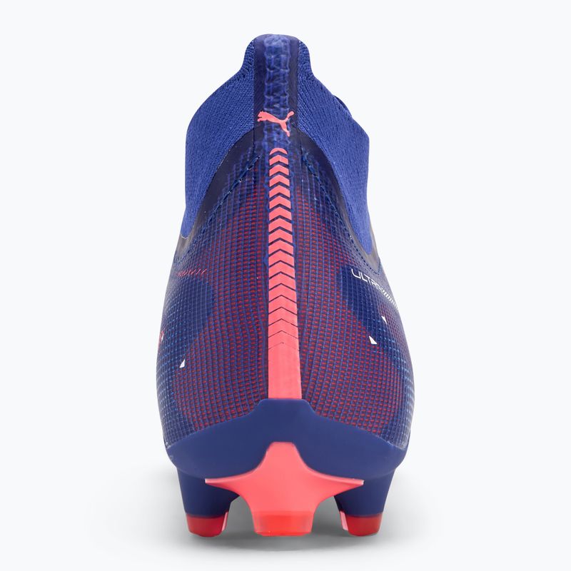 PUMA Ultra 5 Match+ FG/AG lapis lazuli/puma fehér/sunset gloe futballcipő 6