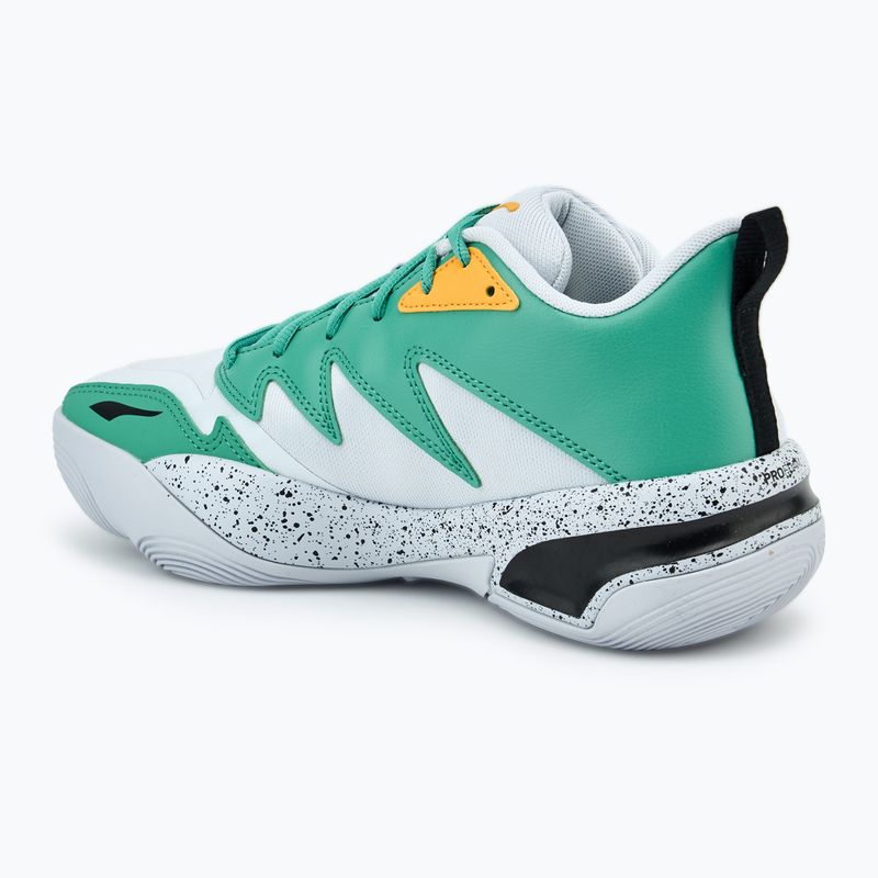 Férfi kosárlabda cipő PUMA Genetics Speckle puma fekete/ezüst köd/jade fagy 3