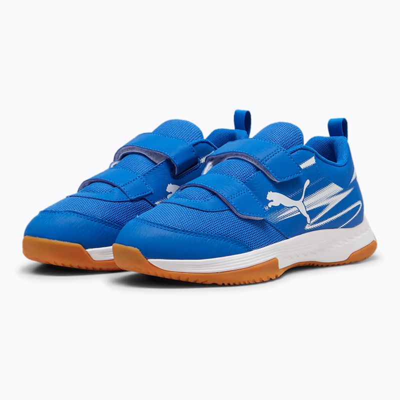 Gyermek beltéri sportcipő PUMA Varion II V Jr puma team royal/puma white/gumumum 8