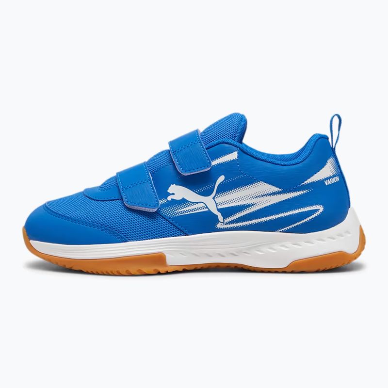 Gyermek beltéri sportcipő PUMA Varion II V Jr puma team royal/puma white/gumumum 9