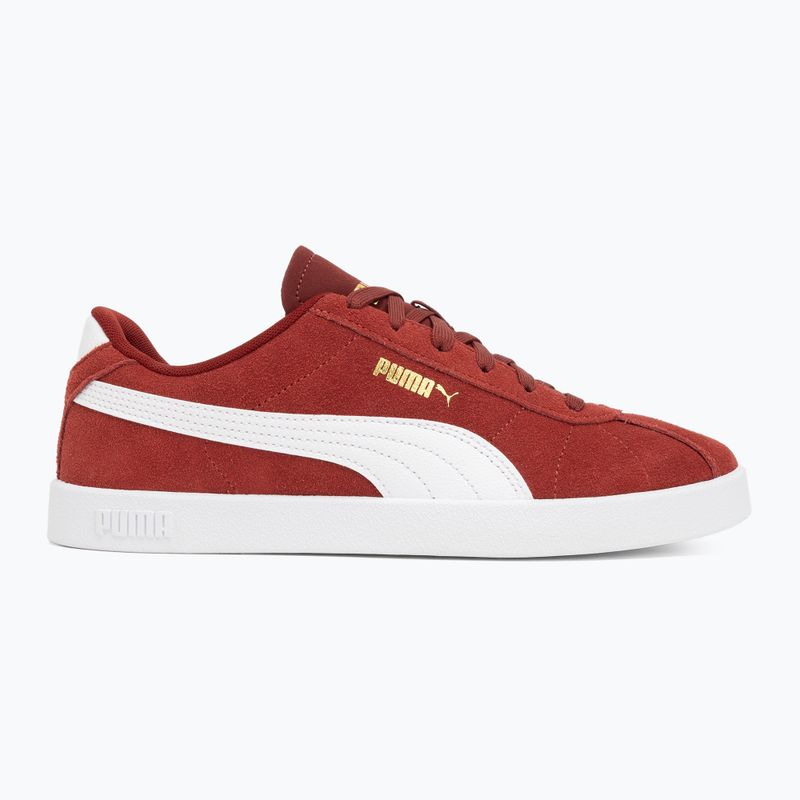 PUMA Club II intenzív piros/puma fehér/puma arany cipő 2