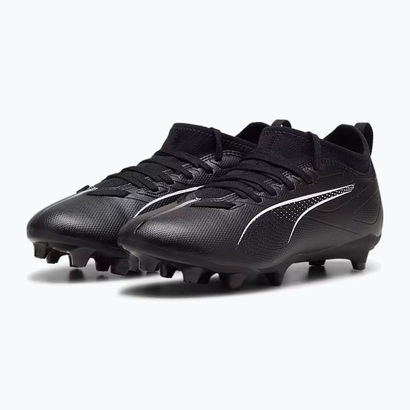 PUMA Ultra 5 Match FG/AG Jr gyermek futballcipő puma fekete/puma fehér 8