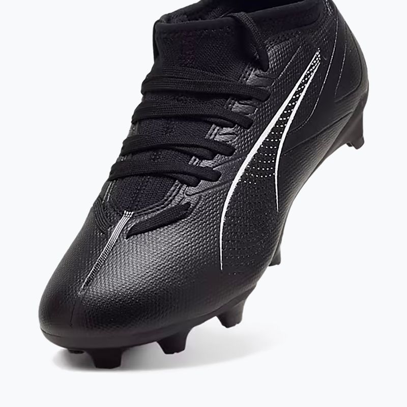 PUMA Ultra 5 Match FG/AG Jr gyermek futballcipő puma fekete/puma fehér 12