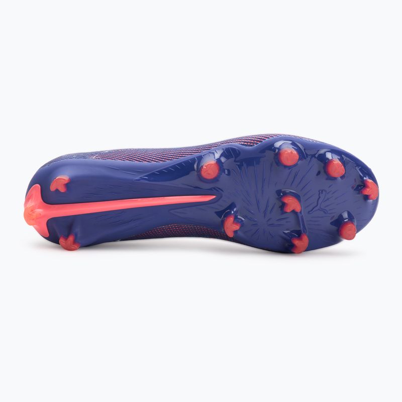 PUMA Ultra 5 Pro FG/AG lapis lazuli/puma fehér/sunset gloe futballcipő 4