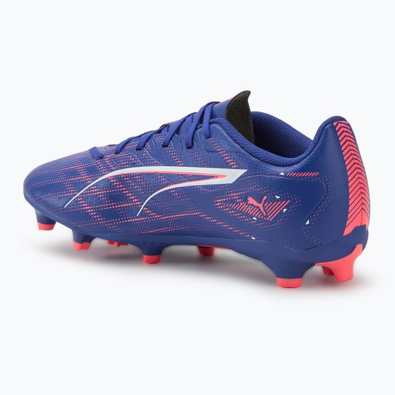 PUMA Ultra 5 Play FG/AG lapis lazuli/puma fehér/sunset gloe futballcipő 3