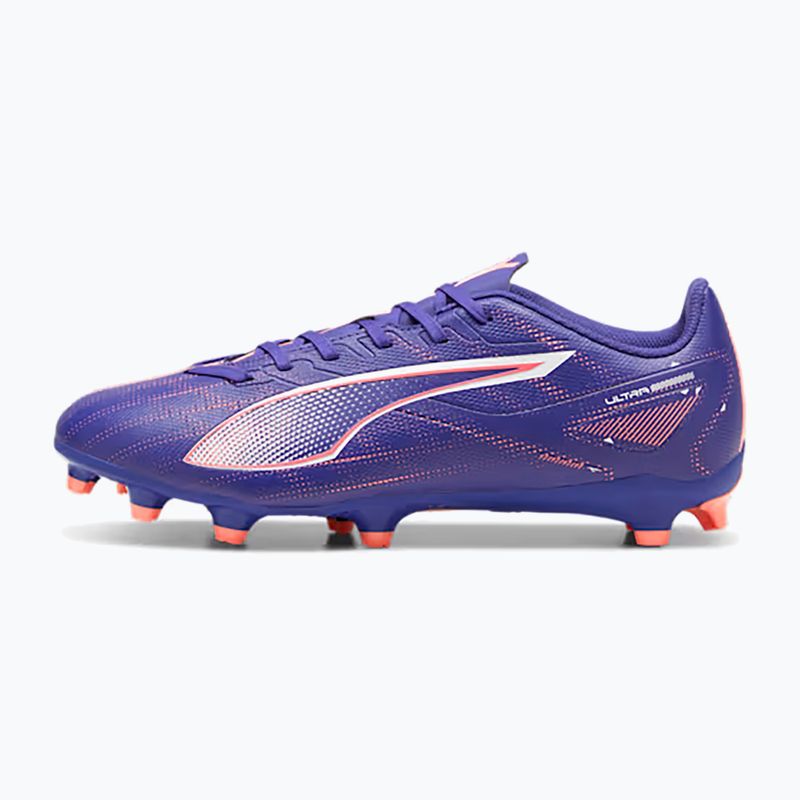 PUMA Ultra 5 Play FG/AG lapis lazuli/puma fehér/sunset gloe futballcipő 9