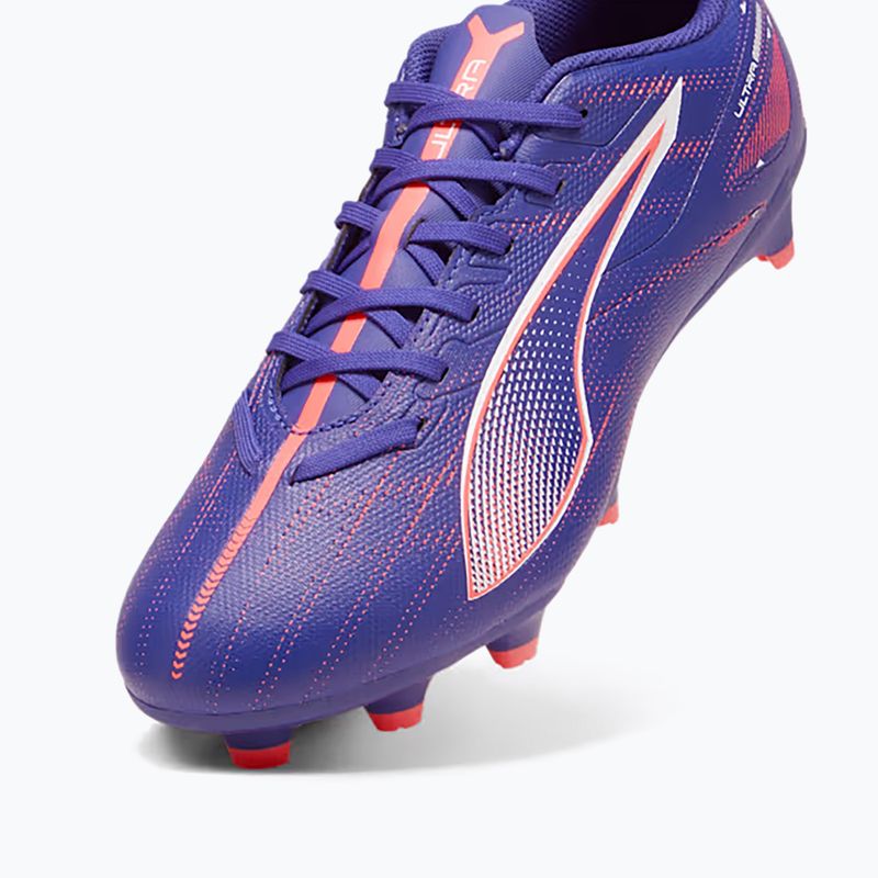 PUMA Ultra 5 Play FG/AG lapis lazuli/puma fehér/sunset gloe futballcipő 12