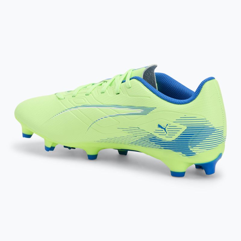 PUMA Ultra 5 Play FG/AG pezsgő alma/puma fehér futballcipő 3
