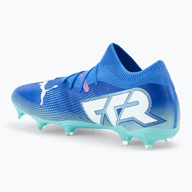 Futballcipő PUMA Future 7 Match FG/AG bluemazing/puma white/electric peppermint 3