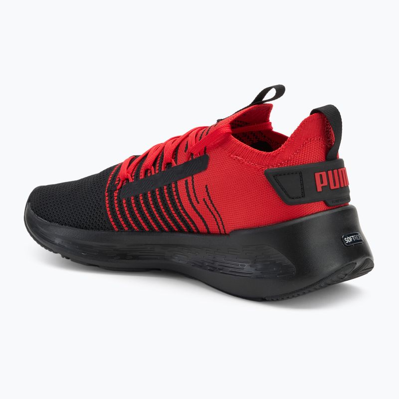 Futócipő PUMA Softride Symmetry Fuzion puma black/for all time red 3