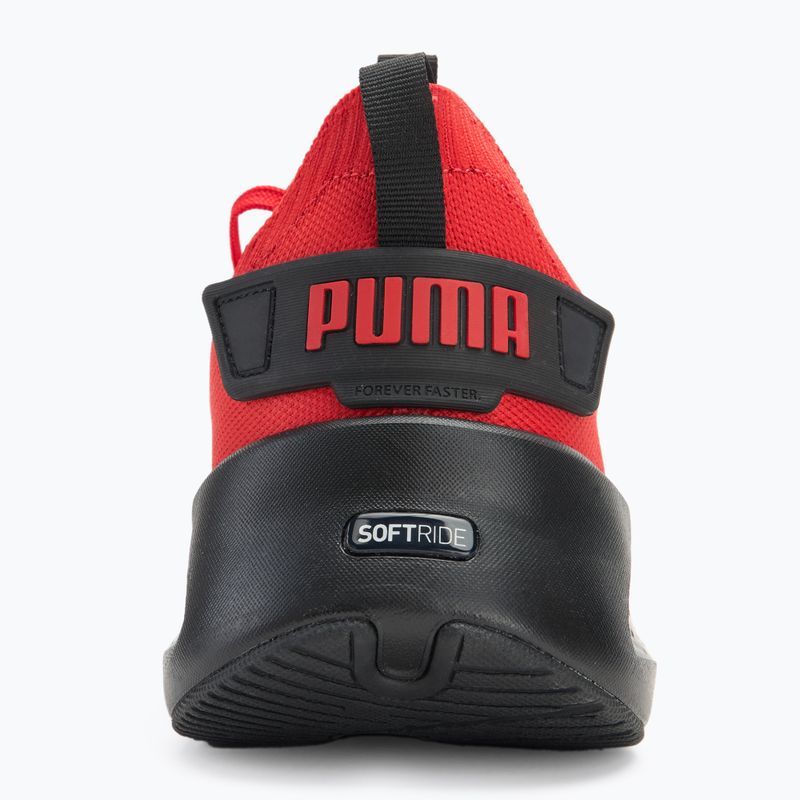 Futócipő PUMA Softride Symmetry Fuzion puma black/for all time red 6