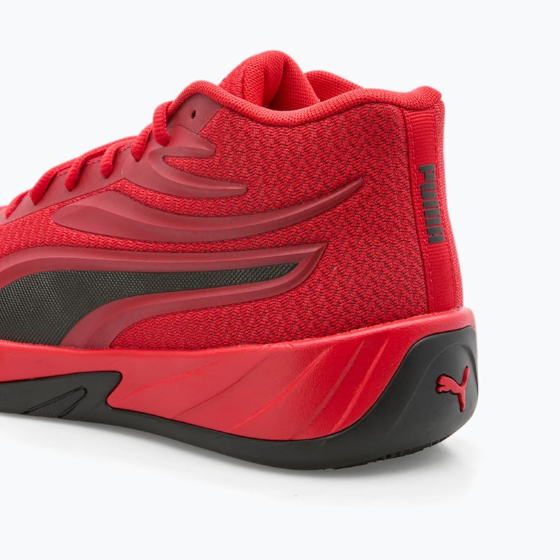 Férfi kosárlabda cipő PUMA Court Pro for all time red/puma black 6