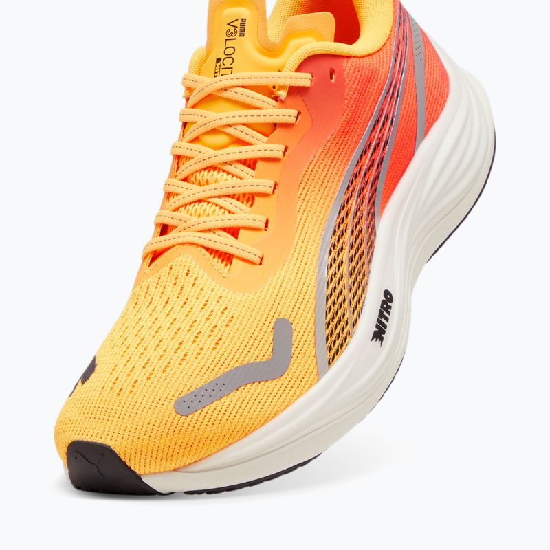 Férfi futócipő PUMA Velocity Nitro 3 Fade sun stream/sunset glow/fehér 12