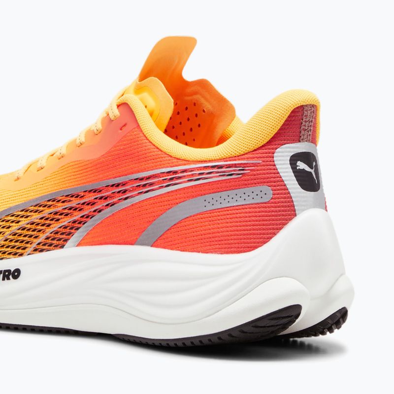 Férfi futócipő PUMA Velocity Nitro 3 Fade sun stream/sunset glow/fehér 13