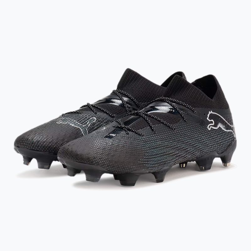 PUMA Future 7 Ultimate FG/AG labdarúgócipő puma fekete/puma ezüst 8