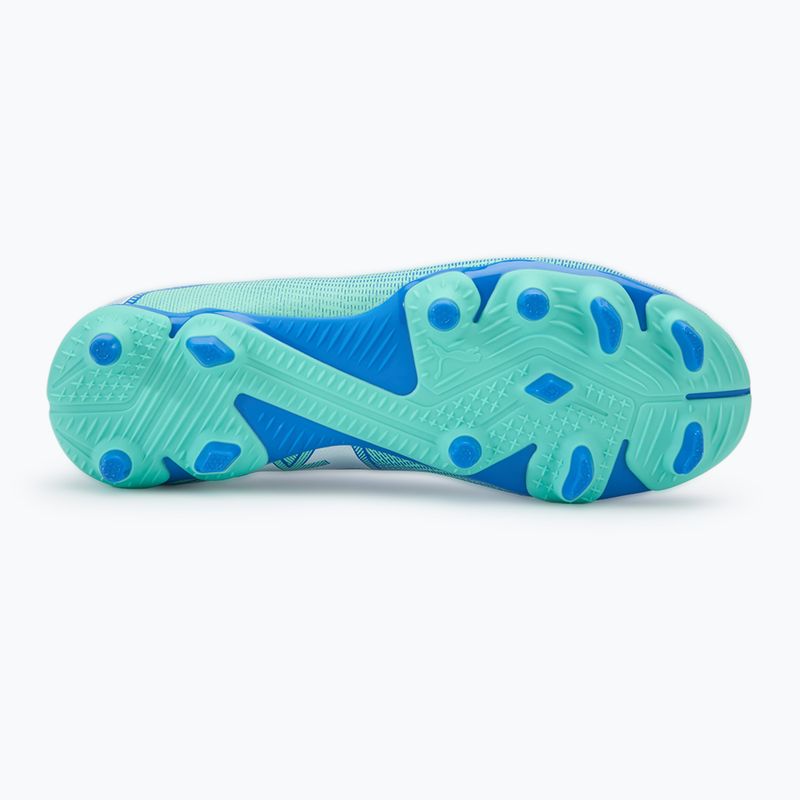 Gyerek focicipő PUMA Future 7 Play FG/AG Jr hyperlink blue/mint/puma white 4