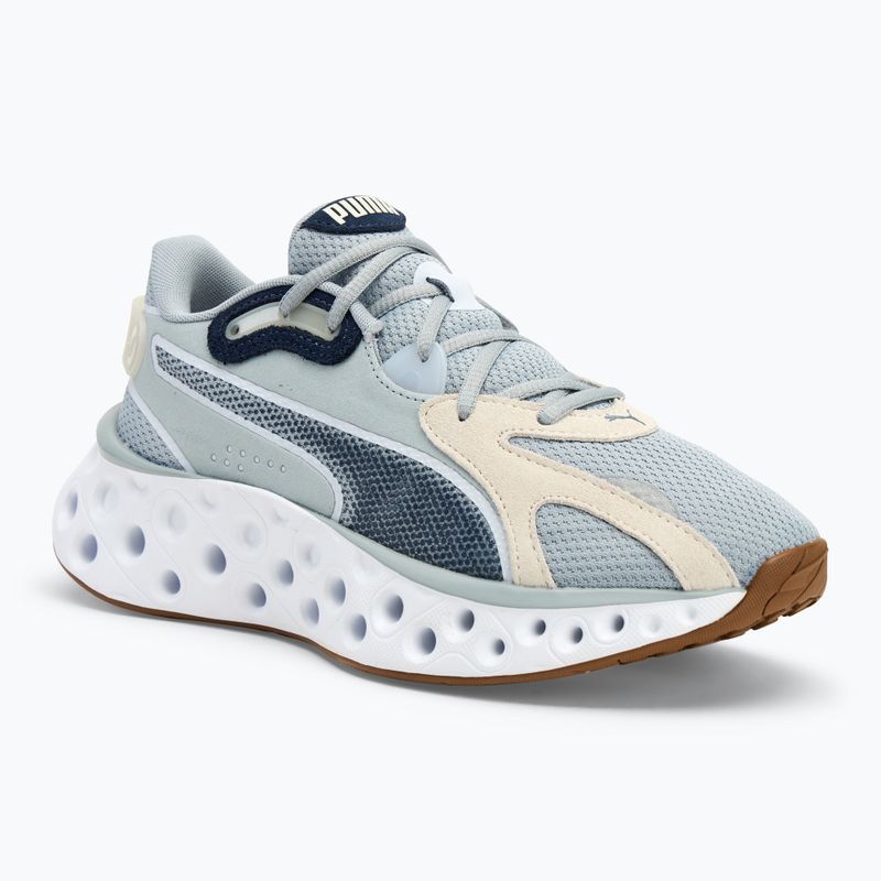 PUMA Softride Frequence cool mid szürke/alpine snow/club navy futócipő