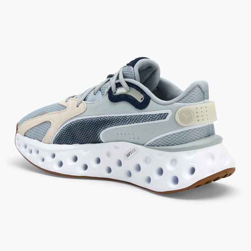 PUMA Softride Frequence cool mid szürke/alpine snow/club navy futócipő 3