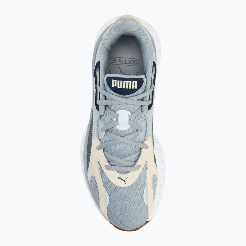 PUMA Softride Frequence cool mid szürke/alpine snow/club navy futócipő 5