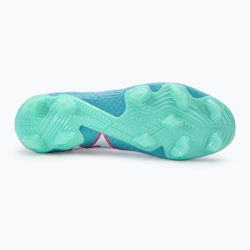 PUMA Future 7 Ultimate FG/AG bluemazing/puma fehér/electric peppermint futballcipő 4