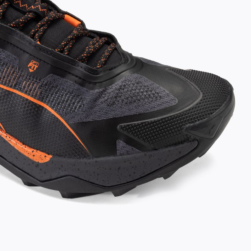 Férfi PUMA Explore Nitro Mid Gore-Tex túrabakancs puma fekete/szürke égbolt/lángvillogó puma 7